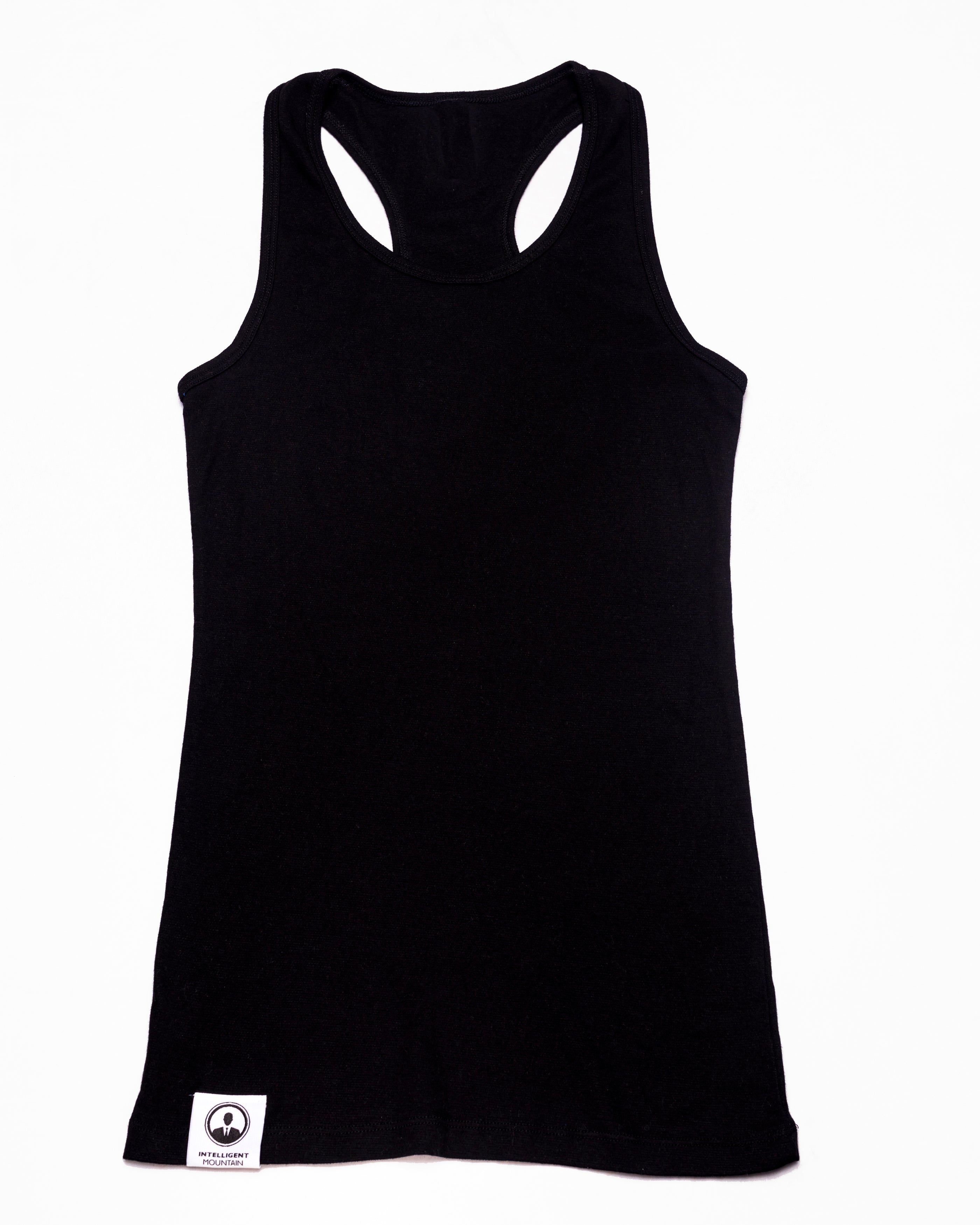 Sheer Rib Racer Back Tank Top